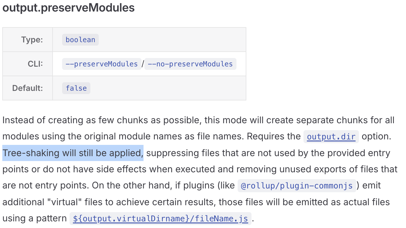 rollup-preserve-modules-doc